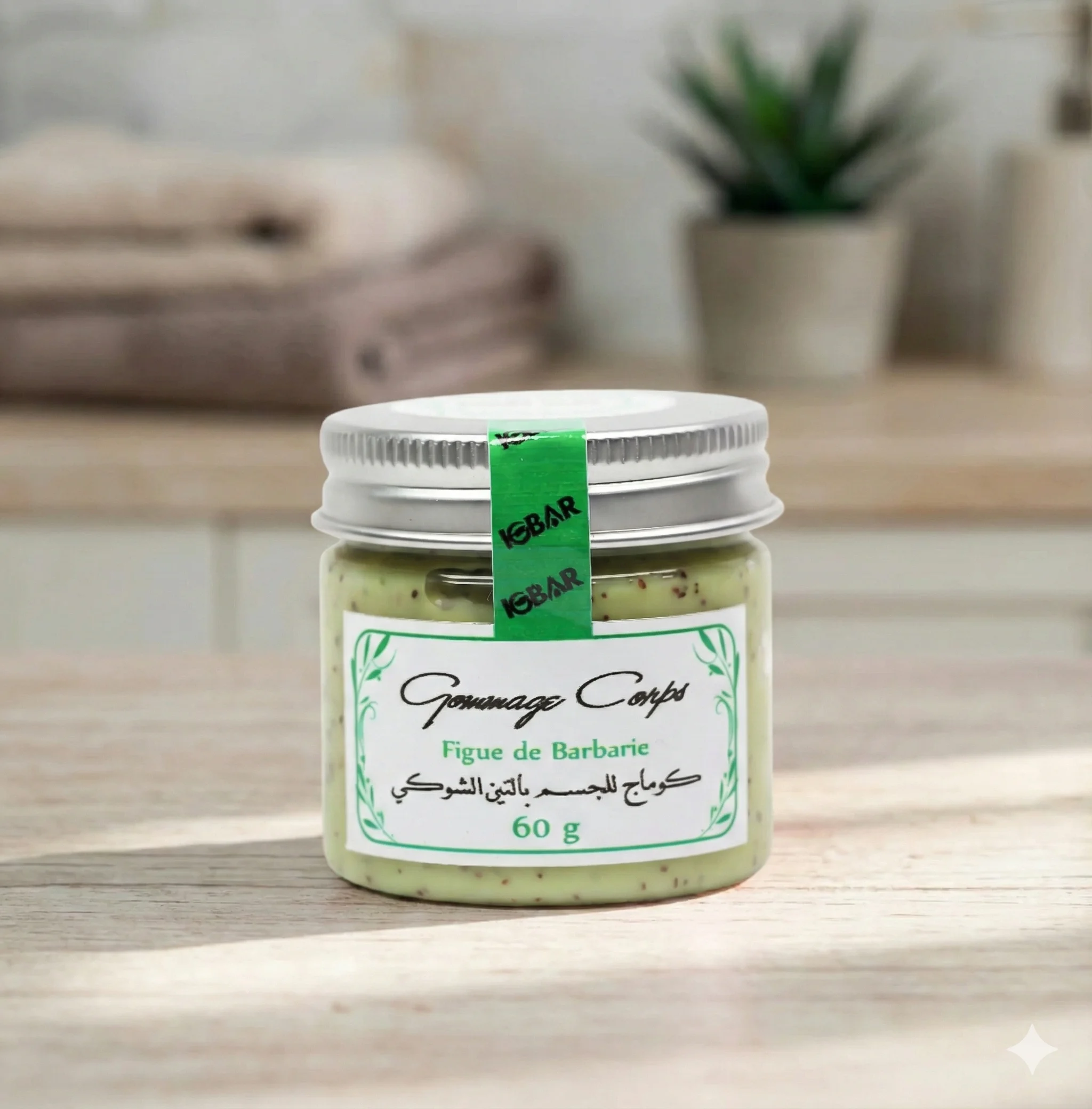 Gommage corps Figue de barbarie