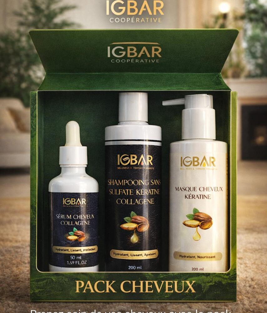 Pack cheveux kératine